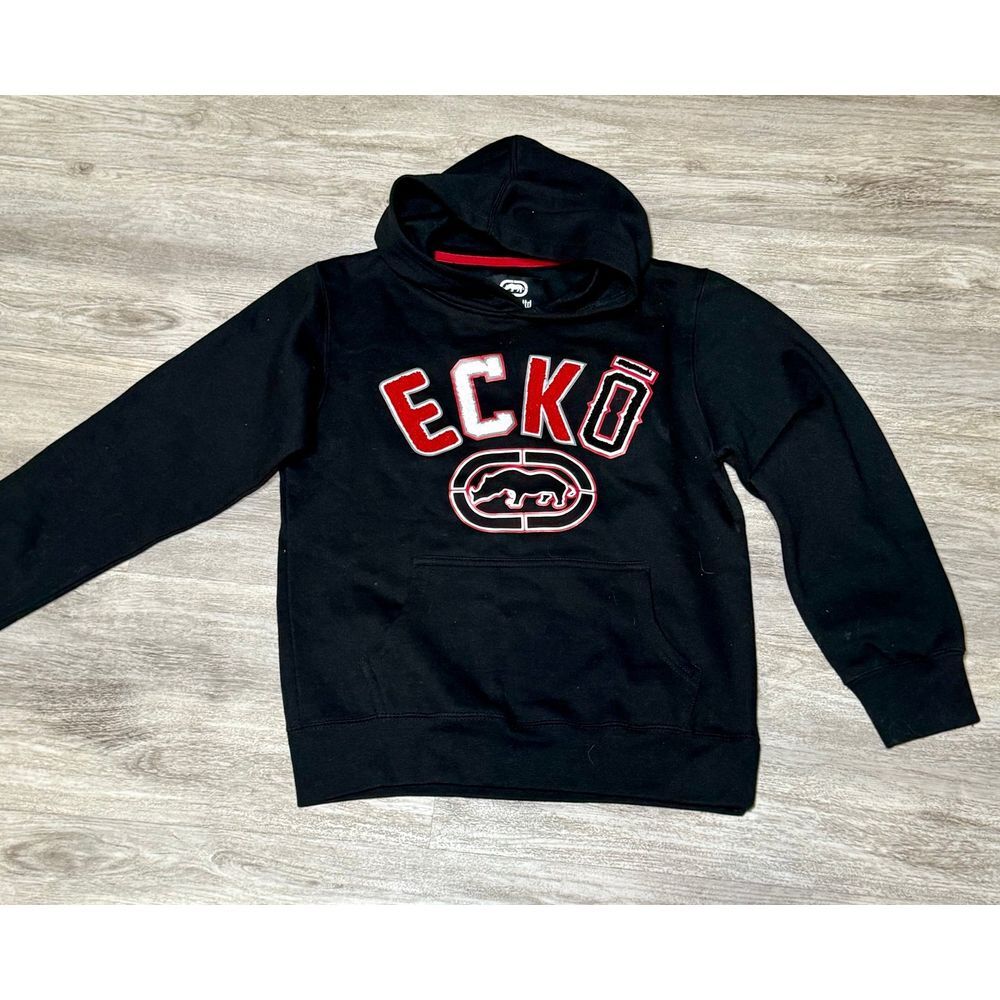 Vintage Y2K ecko unlimited skater hoodie sweatshirt youth 10/12